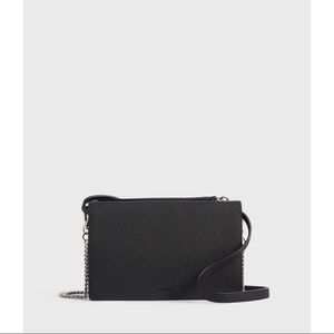 All Saints Fetch Leather Crossbody Bag